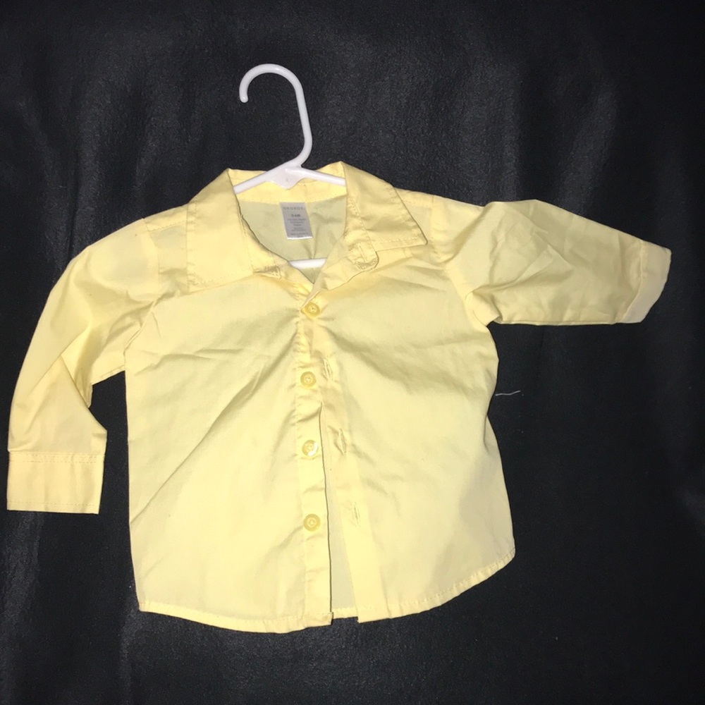 George 3-6M Button Down Shirt